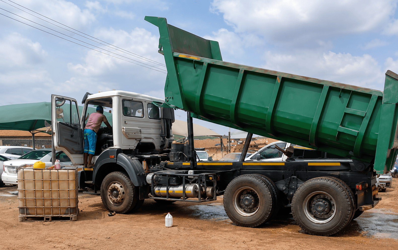 Commercial Green Tipper (16 Ton)